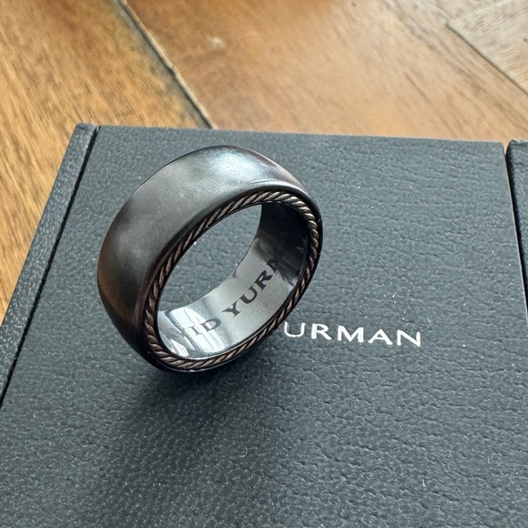 David Yurman Streamline Band Ring 9.5 - Picture 4 of 7